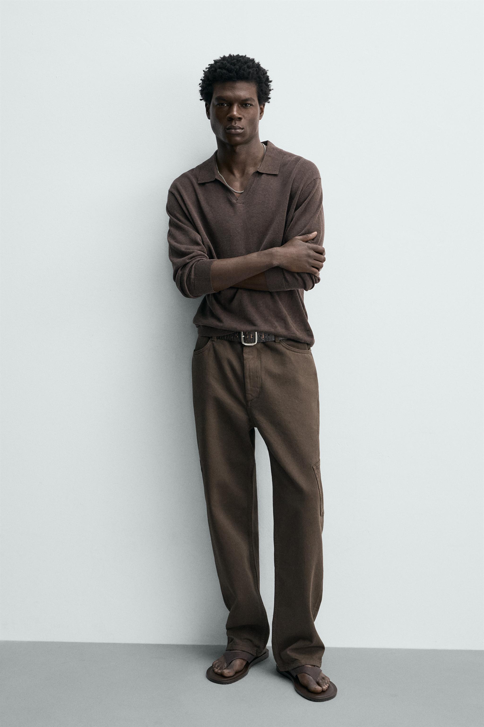 STRAIGHT FIT CARGO PANTS